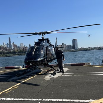 HeliNY - Awaiting our boarding with Aiden the pilot - Aerial Tours Near Me - New York, New York