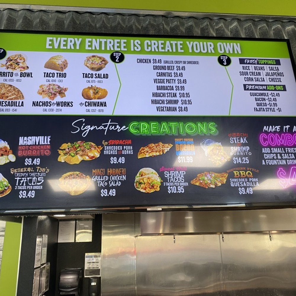 Bubbakoo's Burritos - Menu - Mexican Near Me - Melbourne, Florida