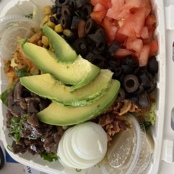 Kahai Street Kitchen - Bulgogi Cobb Salad! ONO!!! - Salad Near Me - Honolulu, Hawaii Kahai Street Kitchen - Bulgogi Cobb Salad! ONO!!! - Salad Near Me - Honolulu, Hawaii