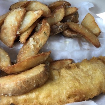 Cape Cod Fish N' Chips - One piece fish n garlic chips - Seafood Near Me - Cotati, California