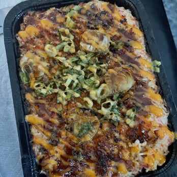 Poke Fix - Original poke bake, with added scallops ($2.50). Came with 4 tiny scallops for the price of $2.50 - Sushi Bars Near Me - Sacramento, California Poke Fix - Original poke bake, with added scallops ($2.50). Came with 4 tiny scallops for the price of $2.50 - Sushi Bars Near Me - Sacramento, California