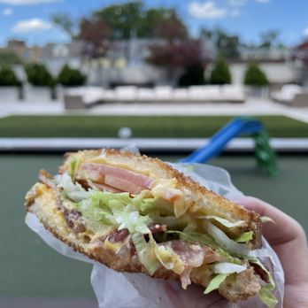 Spring Food Spot - Grilled Cheese with bacon tomato lettuce. White bread - Delis Near Me - Astoria, New York Spring Food Spot - Grilled Cheese with bacon tomato lettuce. White bread - Delis Near Me - Astoria, New York