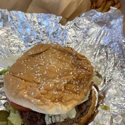 Why do they wrap the burger in aluminum foil? The bun is always smashed. The Coke dispenser was out of Coke Zero. Why do they wrap the burger in aluminum foil? The bun is always smashed. The Coke dispenser was out of Coke Zero.