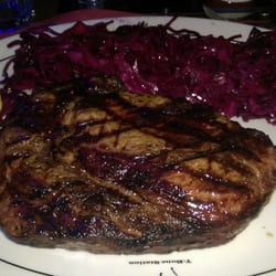 T Bone Station - Ribeye steak & red cabbage