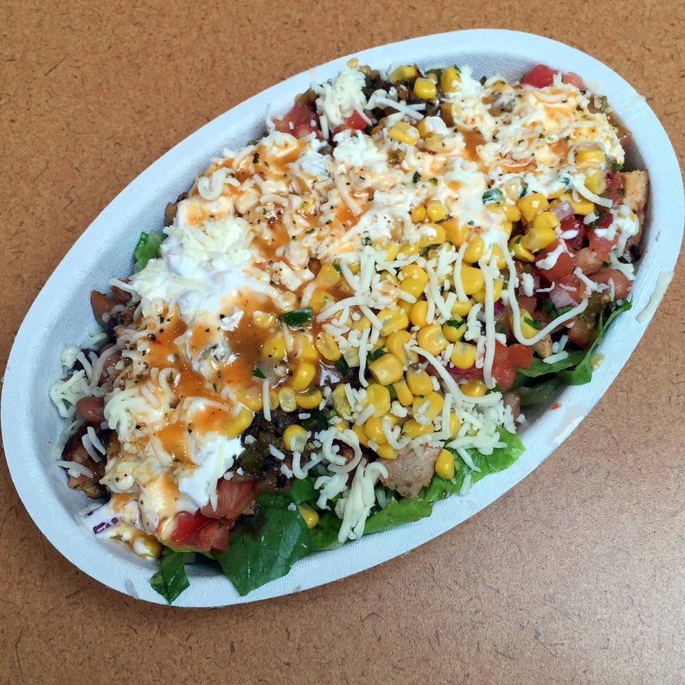 Chipotle Mexican Grill - Chicken Salad With Dressing - Mexican Near Me - Overland Park, Kansas Chipotle Mexican Grill - Chicken Salad With Dressing - Mexican Near Me - Overland Park, Kansas