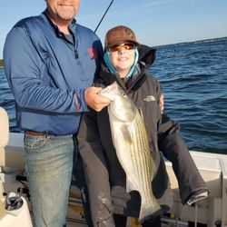 Maritime Adventure Charters SOMD - Father Son Chesapeake Bay Striper