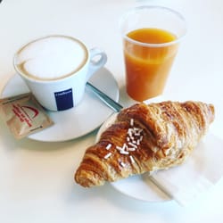 Chef Express - Menù colazione: brioche, cappuccino ginseng e succo 3,60 euro