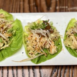 Portside Tavern - Thai peanut lettuce wrap appetizers