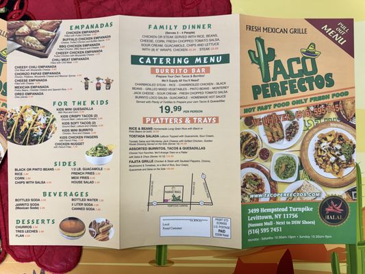 Menu photo 1 Taco perfectos Levittown, NY