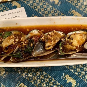 Thai Thani - Garlic Steamed Muscles - Thai Near Me - Orlando, Florida Thai Thani - Garlic Steamed Muscles - Thai Near Me - Orlando, Florida