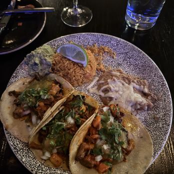 Caló Kitchen + Tequila - Pork and Pineapple Tacos - Cocktail Bars Near Me - Costa Mesa, California