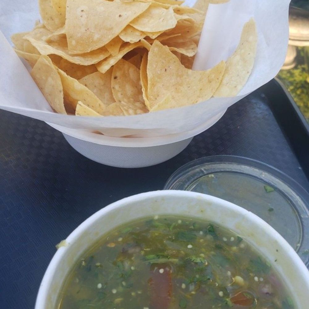 Get the chips and salsa..