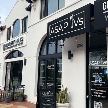 ASAP IVs - IV Hydration Near Me - La Jolla, California
