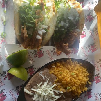 Burrito Jalisco - chicken 2 Piece Taco (Dinner) - Mexican Near Me - Alsip, Illinois Burrito Jalisco - chicken 2 Piece Taco (Dinner) - Mexican Near Me - Alsip, Illinois
