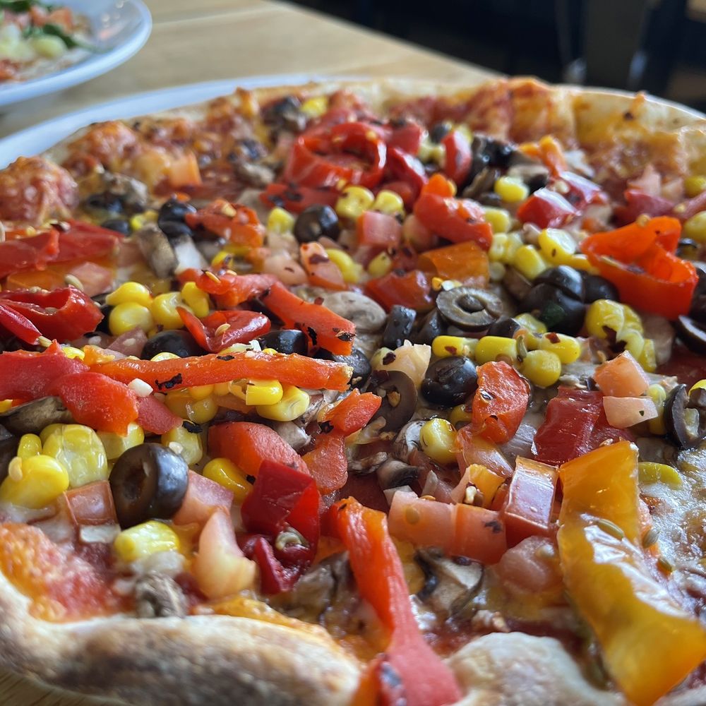 MOD Pizza - Pepperoni, porn peppers, tomatoes, mushrooms, and olive pizza - Fast Food Near Me - California, Maryland MOD Pizza - Pepperoni, porn peppers, tomatoes, mushrooms, and olive pizza - Fast Food Near Me - California, Maryland