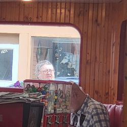 Modern Diner - Come inside or don't but stop looking at us through the window, lol