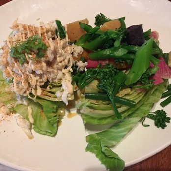 Seasons 52 - Lump crab wedge salad - tangy dressing, lots of crab - New American Near Me - Indianapolis, Indiana
