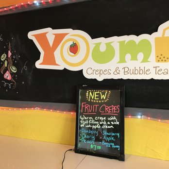 Youmi Crepes and Bubble Tea - An assortment of crepes to choose from. - Bubble Tea Near Me - Indianapolis, Indiana