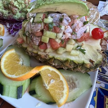 Villa Ortega's - Shrimp ceviche - good. Said it was good for 3 people to share - Seafood Near Me - Puerto Nuevo, BCN Villa Ortega's - Shrimp ceviche - good. Said it was good for 3 people to share - Seafood Near Me - Puerto Nuevo, BCN