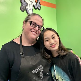 Sharkey's Cuts for Kids - Will come see Miss Therese again soon! - Kids Hair Salons Near Me - Irvine, California Sharkey's Cuts for Kids - Will come see Miss Therese again soon! - Kids Hair Salons Near Me - Irvine, California