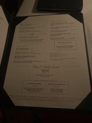 Menu photo 8 Tortoise Supper Club Chicago, IL
