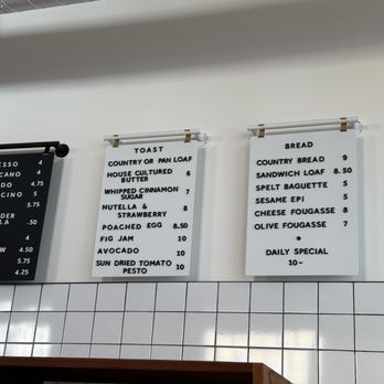 Lavender Bakery & Cafe - Menu Nov 2023 - Coffee & Tea Near Me - Berkeley, California