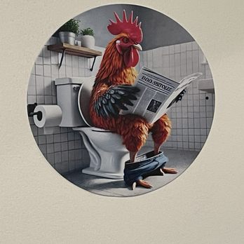 Early Bird Cafe - Restroom decor - Coffee & Tea Near Me - Oxford, Pennsylvania