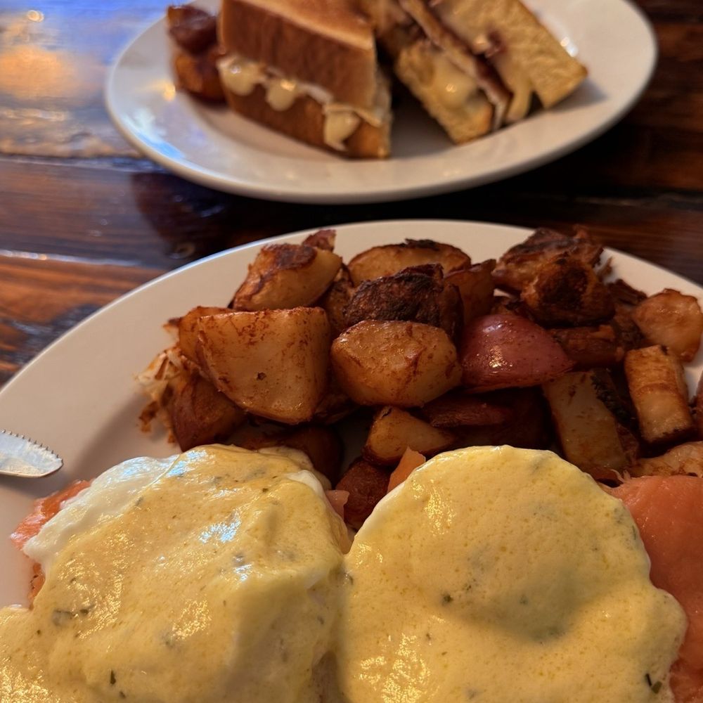 Mangrove Mike's - Salmon eggs Benedict! - Breakfast & Brunch Near Me - Islamorada, Florida Mangrove Mike's - Salmon eggs Benedict! - Breakfast & Brunch Near Me - Islamorada, Florida
