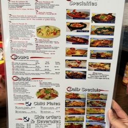 La Jaiba Shrimp House - Menu