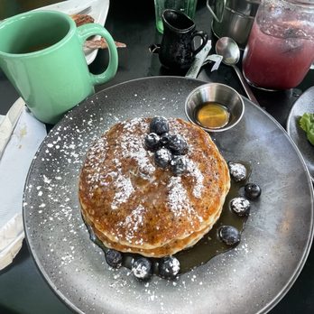 Moondog Cafe & Bakery - Blueberry Quinoa Pancakes - Cafes Near Me - Key West, Florida Moondog Cafe & Bakery - Blueberry Quinoa Pancakes - Cafes Near Me - Key West, Florida