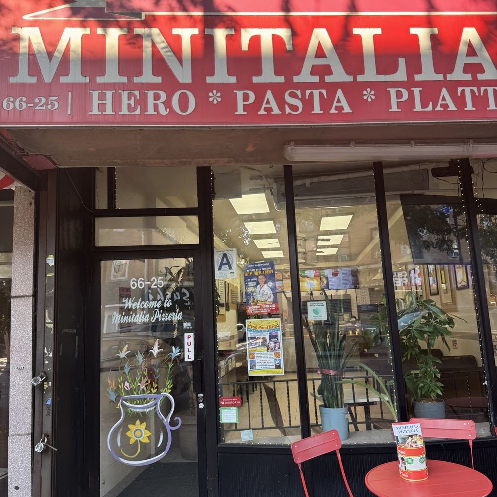Minitalia Pizzeria - Front of establishment - Pizza Near Me - Ridgewood, New York Minitalia Pizzeria - Front of establishment - Pizza Near Me - Ridgewood, New York