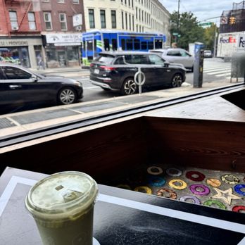 Doughnut Plant - ICED MATCHA LATTE - Donuts Near Me - Brooklyn, New York