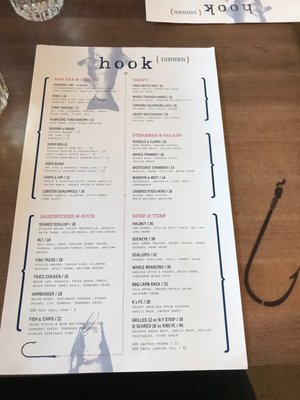 Menu photo 8 Hook Restaurant Vancouver, BC Menu photo 8 Hook Restaurant Vancouver, BC