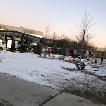 Chick-fil-A - ows a gas station in the snow - Fast Food Near Me - Ramsey, New Jersey