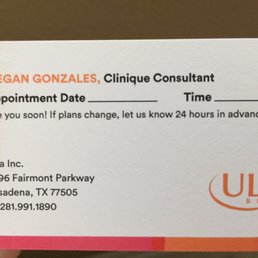 Helpful Clinique Consultant