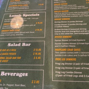 Catfish O'Harlies - Recent menu - Seafood Near Me - Decatur, Texas Catfish O'Harlies - Recent menu - Seafood Near Me - Decatur, Texas