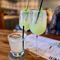 Rustic Root - Margarita and kiwi sangrias