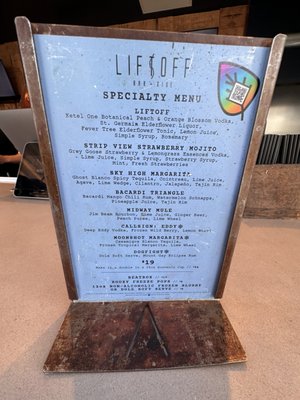 Menu photo 5 LIFTOFF Bar & Ride Las Vegas, NV