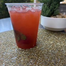 Strawberry mojito