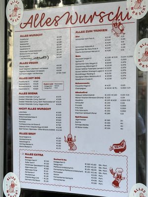 Menu photo 3 alles wurscht Vienna, 9