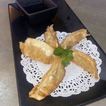 Sushi Kitto - Gyoza Dumplings  IG: @bayareapineapples - Sushi Bars Near Me - Indio, California