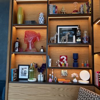 Funny Library Coffee Shop - Interior Design Lobby - Coffee & Tea Near Me - Nashville, Tennessee