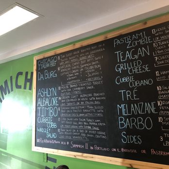 Sammich - Menu! - Delis Near Me - Ashland, Oregon
