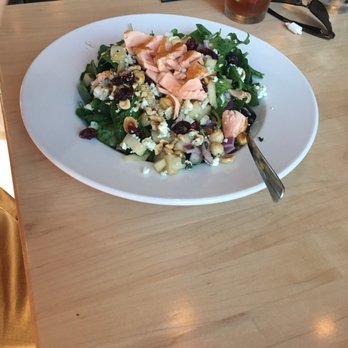 Perfect Pear Bistro - Salad with salmon - New American Near Me - Tempe, Arizona Perfect Pear Bistro - Salad with salmon - New American Near Me - Tempe, Arizona