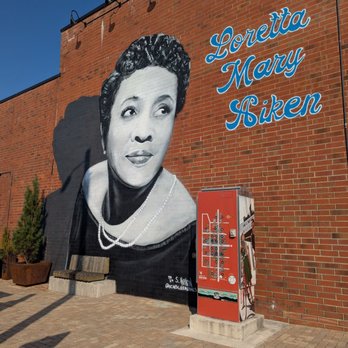 Loretta Aiken Mural - Public Art Near Me - Brevard, North Carolina Loretta Aiken Mural - Public Art Near Me - Brevard, North Carolina