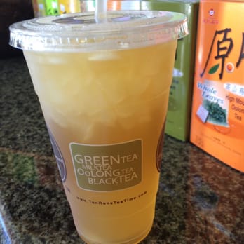 Ten Ren Tea - Honey green tea with Aloe jelly! - Coffee & Tea Near Me - Milpitas, California Ten Ren Tea - Honey green tea with Aloe jelly! - Coffee & Tea Near Me - Milpitas, California