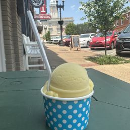 Orange and Pineapple Italian Ice