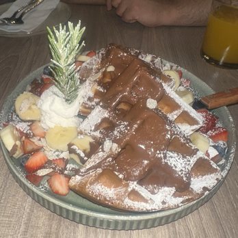 Chom Thai Kitchen - Nutella Waffle - Thai Near Me - Concord, California