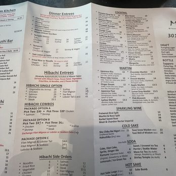 Masa Hibachi Steakhouse & Sushi - Menu - Japanese Near Me - Silver Spring, Maryland Masa Hibachi Steakhouse & Sushi - Menu - Japanese Near Me - Silver Spring, Maryland