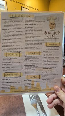 Menu photo 1 Grumpy's Cafe Cleveland, OH